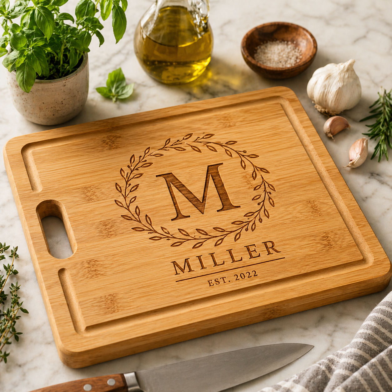 Custom cutting board