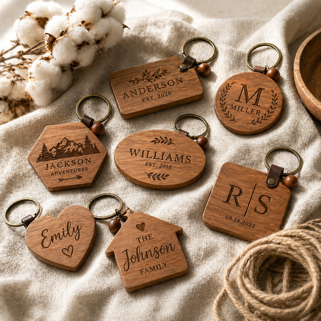 Custom keychains