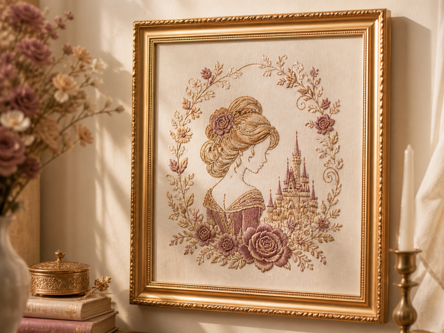 Premium embroidery art