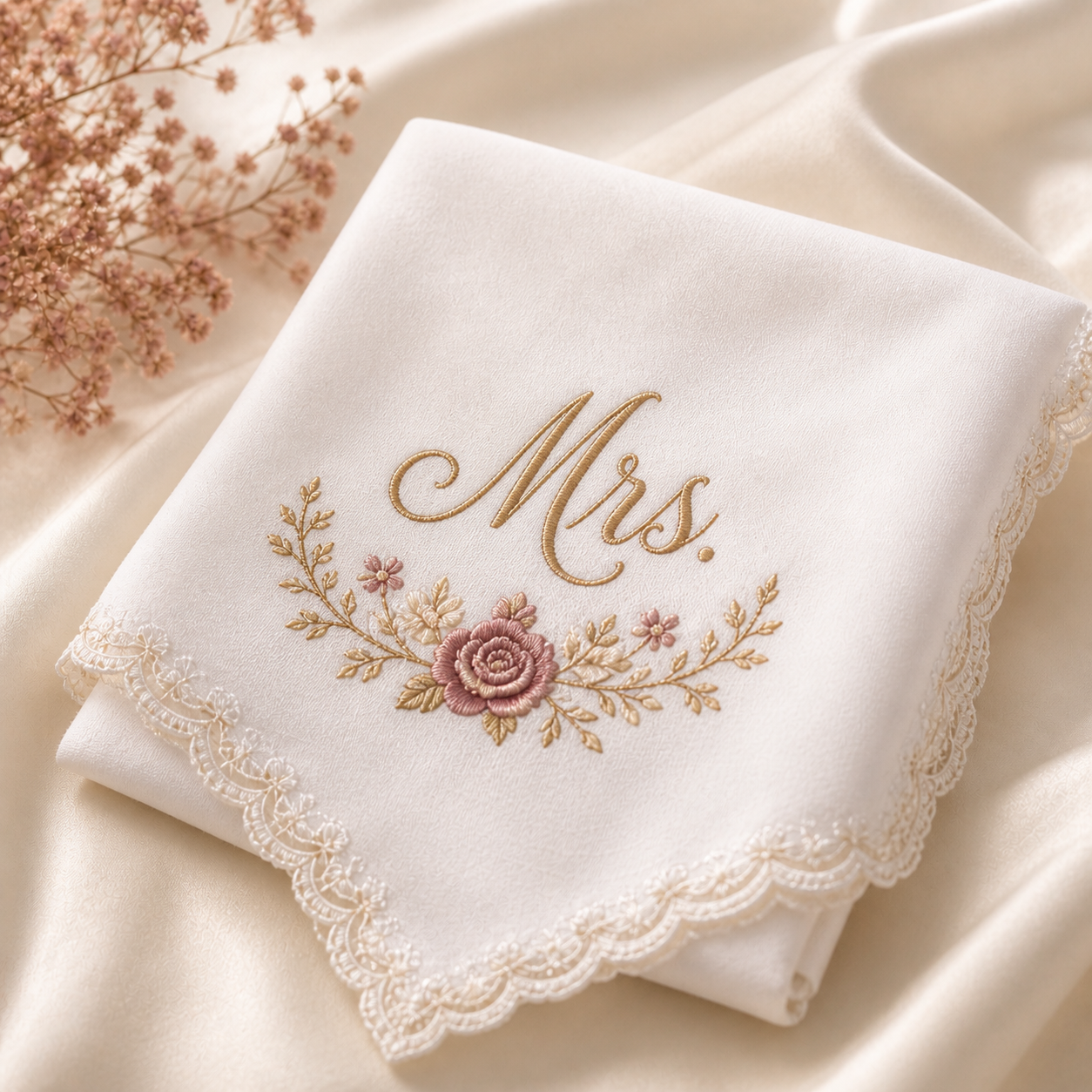 Wedding embroidery