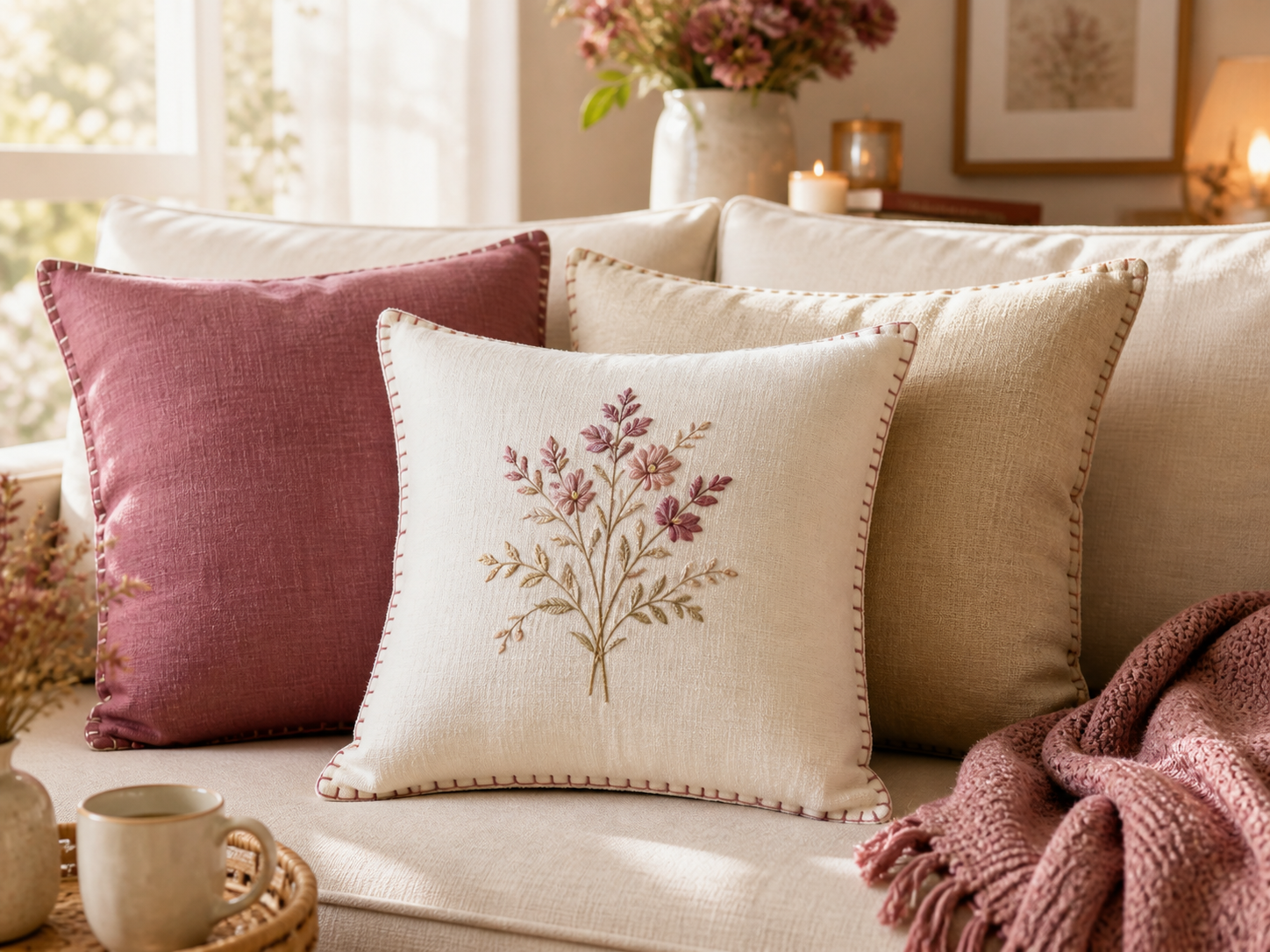 Handmade pillow covers