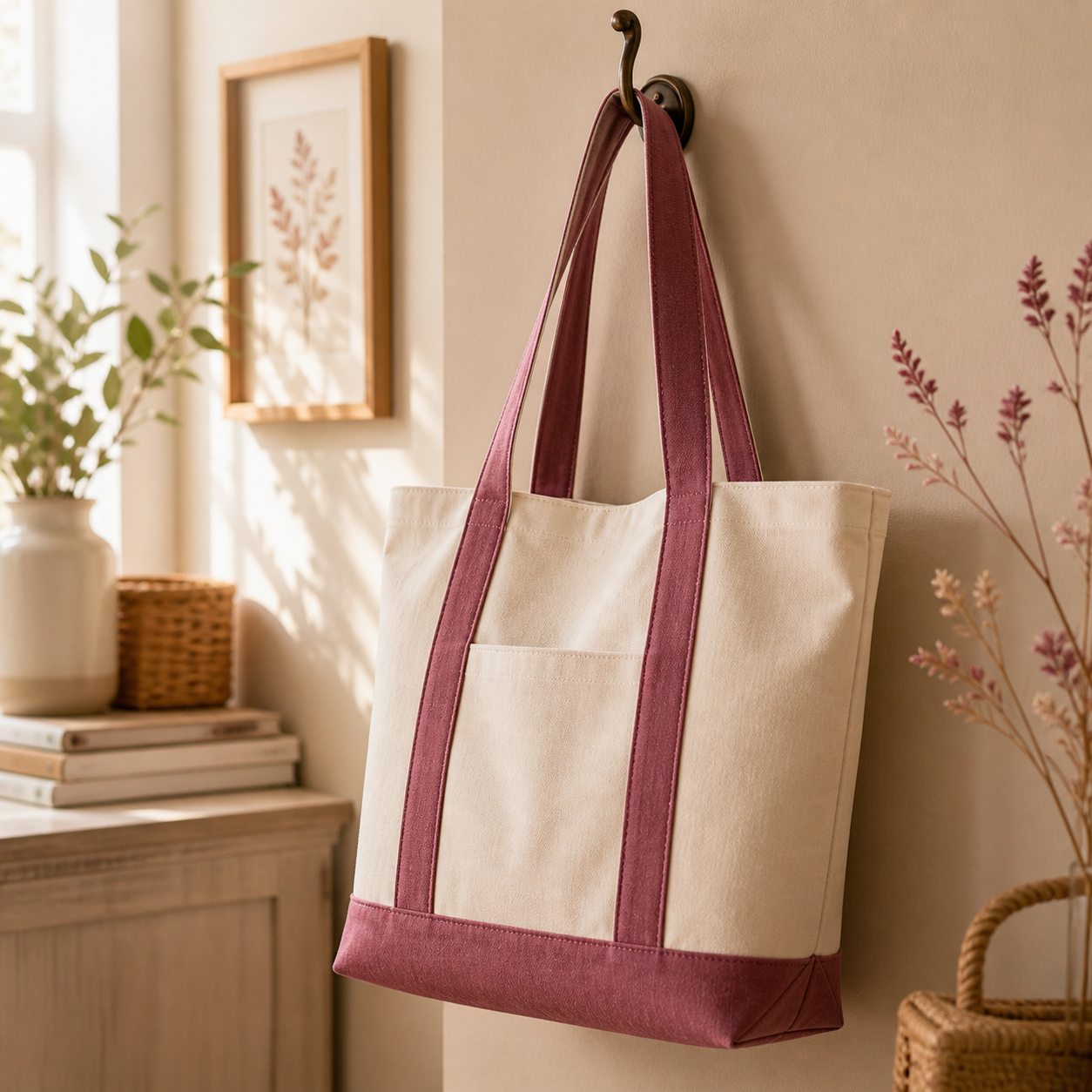 Handmade tote bags
