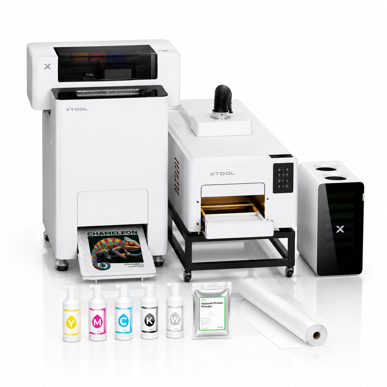 xTool Apparel Printer All-in-1 DTF bundle
